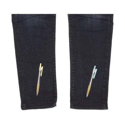G-Star 3301 Men Navy Straight Slim Stretch Jeans W36 L32