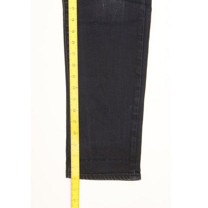 G-Star 3301 Men Navy Straight Slim Stretch Jeans W36 L32