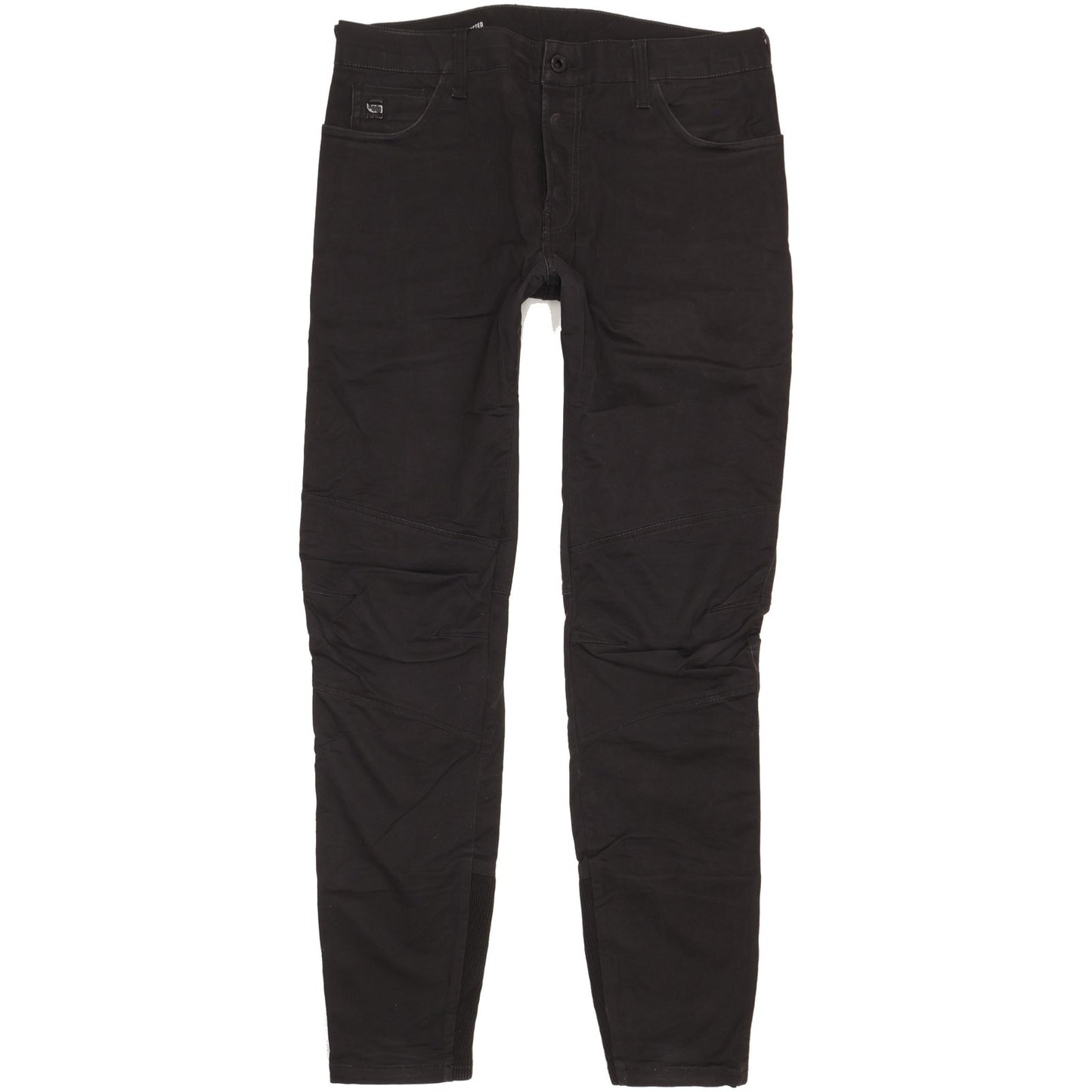G-Star Motac XDC 3D Men Black Tapered Slim Stretch Jeans W33 L33