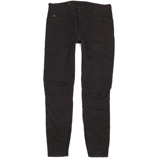 G-Star Motac XDC 3D Men Black Tapered Slim Stretch Jeans W33 L33