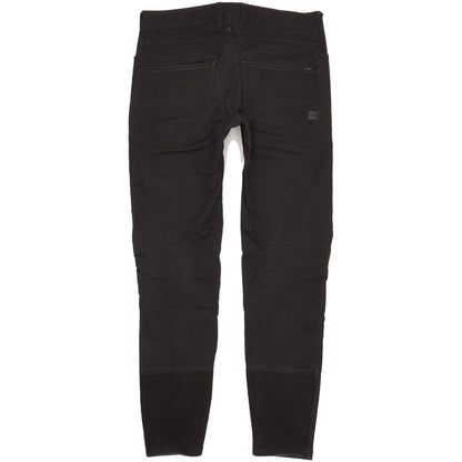 G-Star Motac XDC 3D Men Black Tapered Slim Stretch Jeans W33 L33