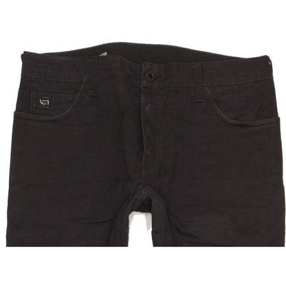 G-Star Motac XDC 3D Men Black Tapered Slim Stretch Jeans W33 L33