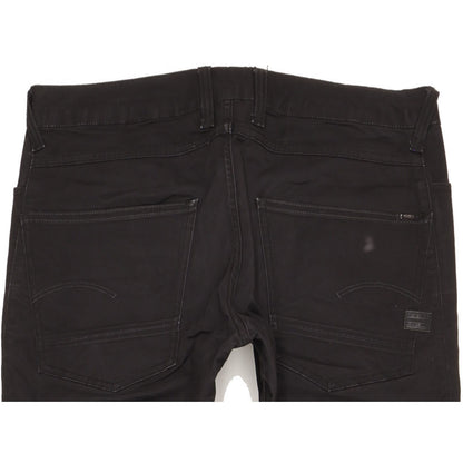 G-Star Motac XDC 3D Men Black Tapered Slim Stretch Jeans W33 L33