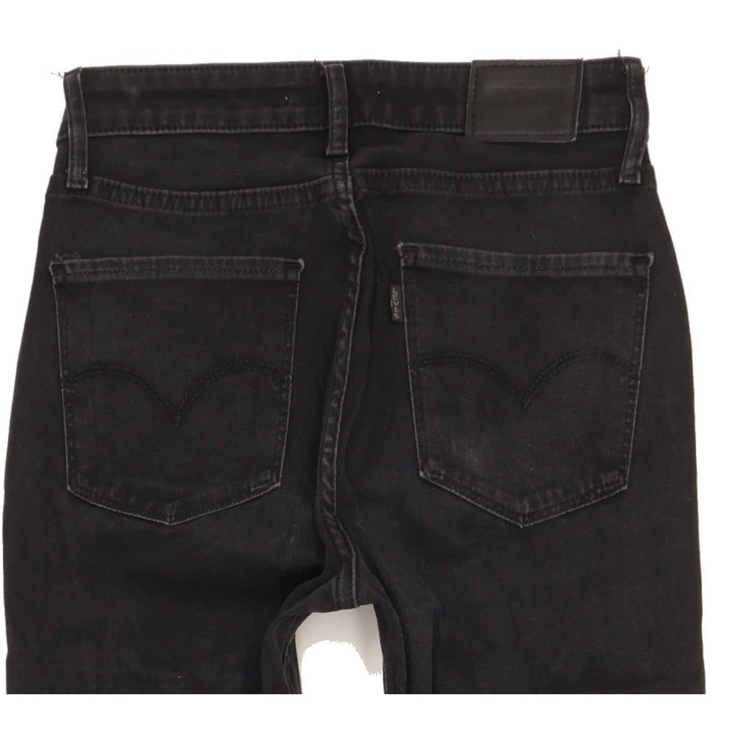 Levi's 721 Black Skinny Slim Stretch Jeans High Waisted W27 L32