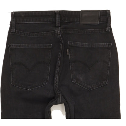 Levi's 721 Black Skinny Slim Stretch Jeans High Waisted W27 L32