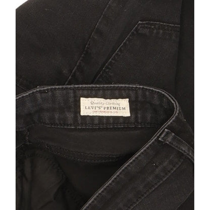 Levi's 721 Black Skinny Slim Stretch Jeans High Waisted W27 L32