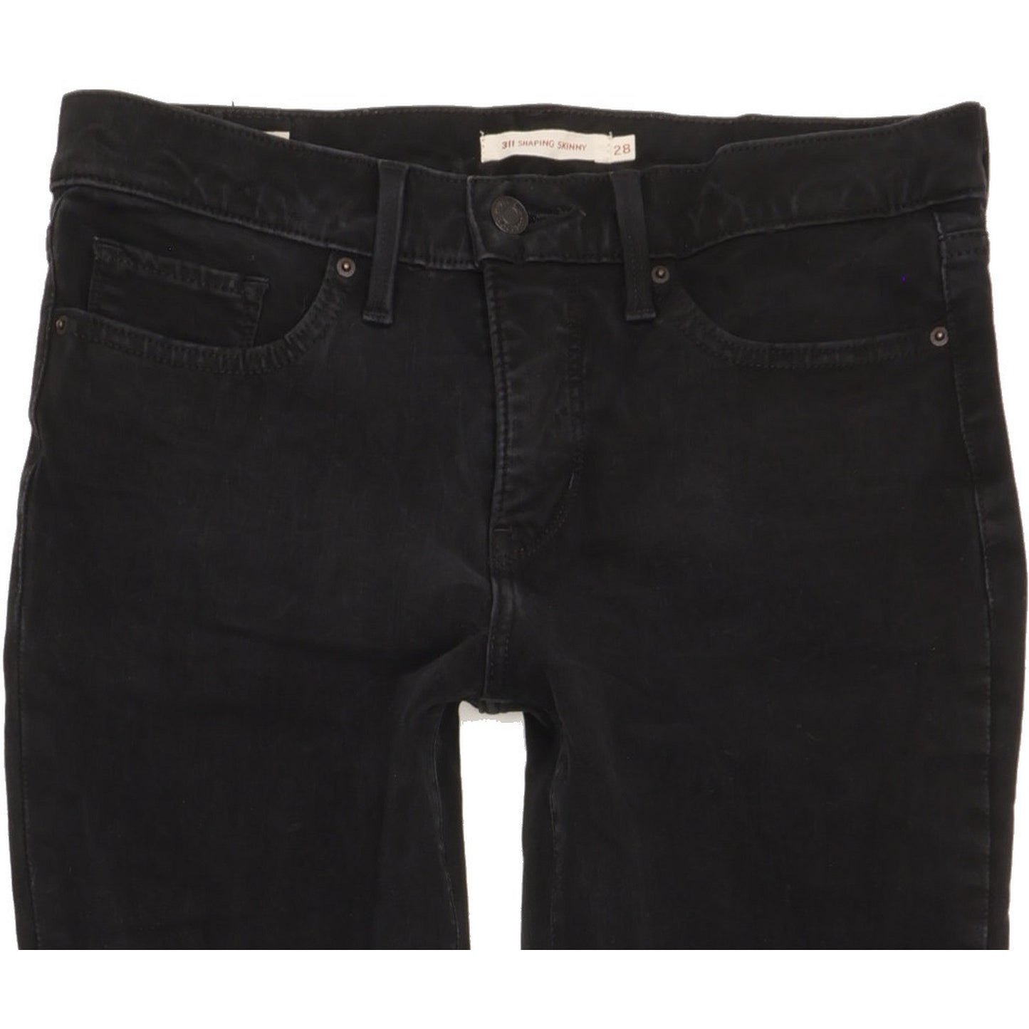 Levi's 311 Shaping Women Black Skinny Slim Stretch Jeans W28 L33