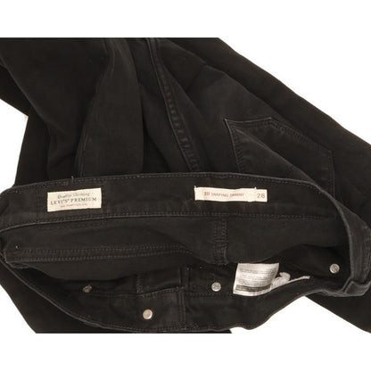 Levi's 311 Shaping Women Black Skinny Slim Stretch Jeans W28 L33