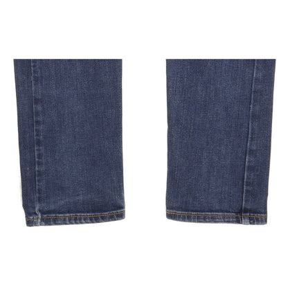 Levi's 502 Men Blue Tapered Regular Stretch Jeans W32 L32