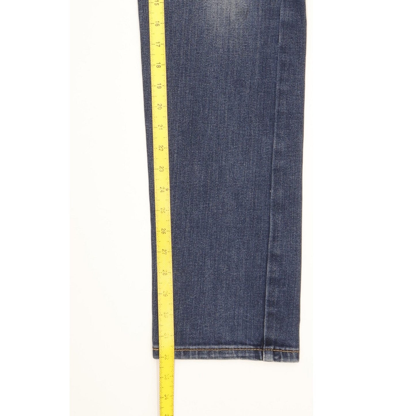 Levi's 502 Men Blue Tapered Regular Stretch Jeans W32 L32