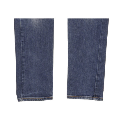 Levi's 502 Men Blue Tapered Regular Stretch Jeans W32 L32