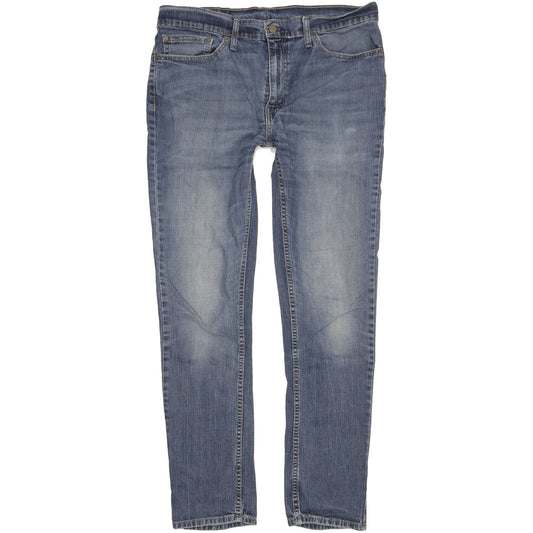 Levi's 511 Men Blue Straight Slim Stretch Jeans W36 L33