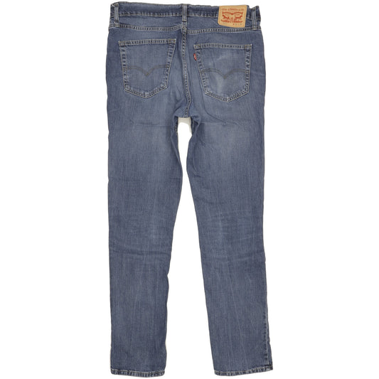 Levi's 511 Men Blue Straight Slim Stretch Jeans W36 L33