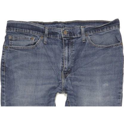 Levi's 511 Men Blue Straight Slim Stretch Jeans W36 L33