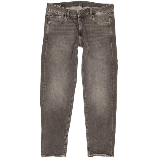 G-Star Kate Women Grey Tapered Relaxed Boyfriend Stretch Jeans W30 L32