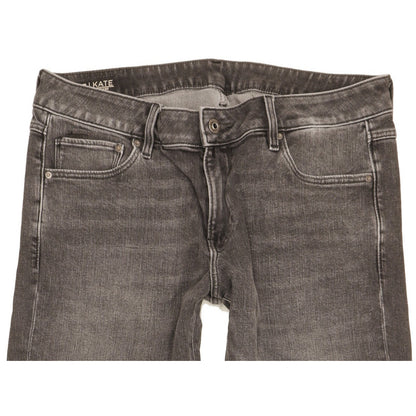 G-Star Kate Women Grey Tapered Relaxed Boyfriend Stretch Jeans W30 L32
