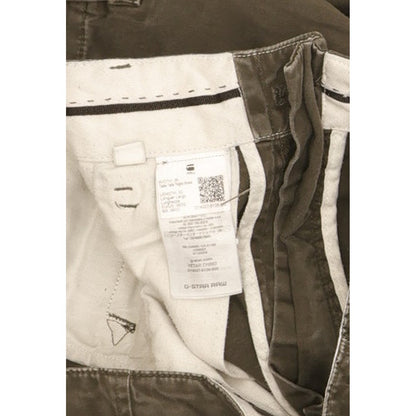 G-Star Vetar Men Grey Straight Regular Chino Stretch Jeans W36 L31
