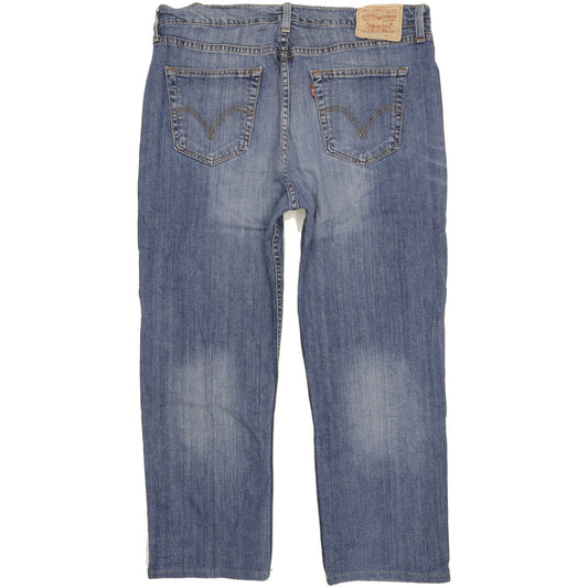 Levi's 751 Men Blue Straight Regular Stretch Jeans W38 L27