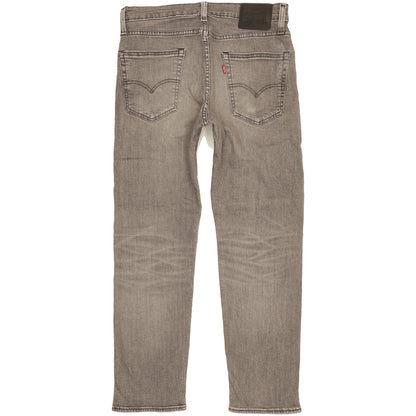 Levi's 502 Men Grey Tapered Regular Stretch Jeans W31 L28