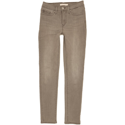 Levi's 311 Shaping Women Grey Skinny Slim Stretch Jeans W27 L30