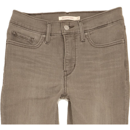 Levi's 311 Shaping Women Grey Skinny Slim Stretch Jeans W27 L30