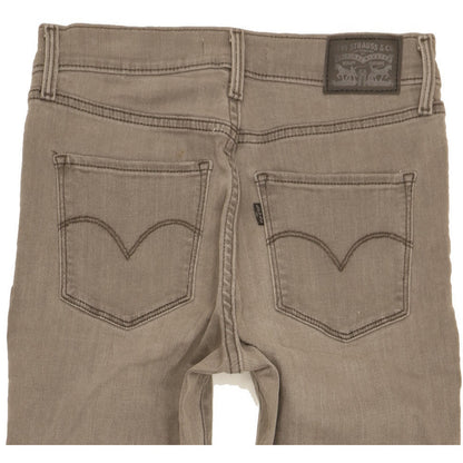 Levi's 311 Shaping Women Grey Skinny Slim Stretch Jeans W27 L30