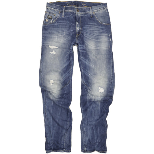 G-Star Arc 3D Men Blue Tapered Loose Jeans W34 L34