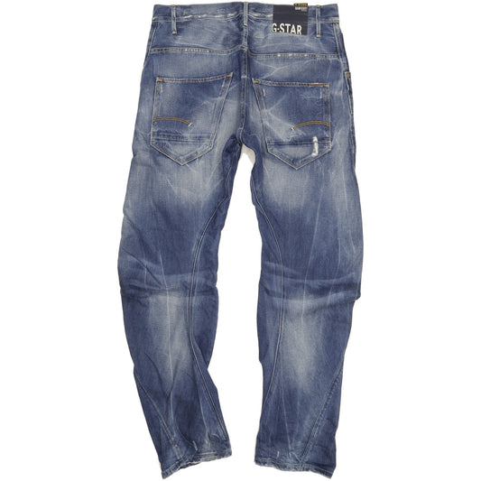 G-Star Arc 3D Men Blue Tapered Loose Jeans W34 L34