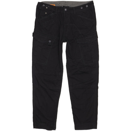 G-Star Rovic Field Men Black Tapered Regular Jeans W33 L32