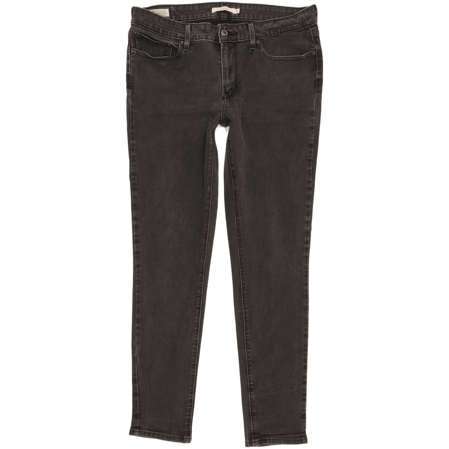 Levi's 711 Women Black Skinny Slim Jeans W31 L29