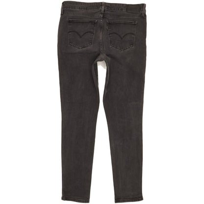 Levi's 711 Women Black Skinny Slim Jeans W31 L29