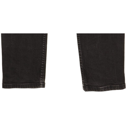 Levi's 502 Men Black Tapered Regular Stretch Jeans W31 L30