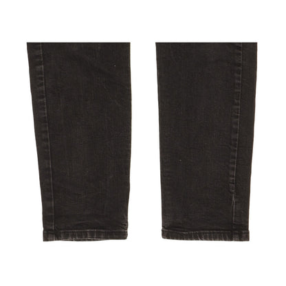 Levi's 502 Men Black Tapered Regular Stretch Jeans W31 L30