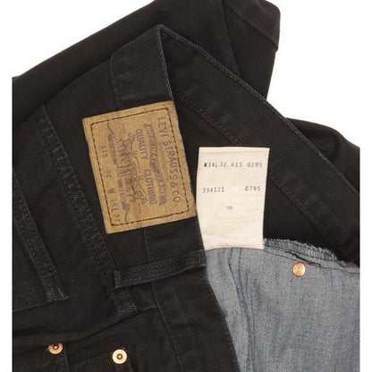 Levi's 615 Men Black Straight Regular Jeans W34 L31