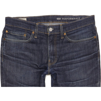 Levi's 511 Men Blue Straight Slim Jeans W34 L33