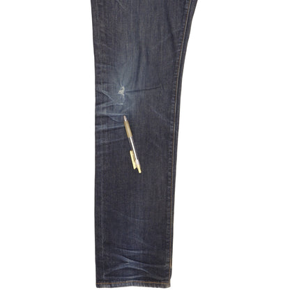 Levi's 511 Men Blue Straight Slim Jeans W34 L33