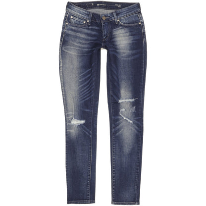 Levi's Demi Curve Women Blue Skinny Slim Stretch Jeans W26 L32