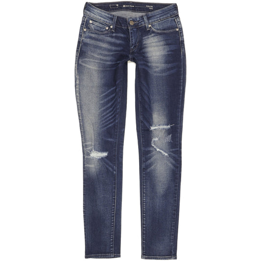 Levi's Demi Curve Women Blue Skinny Slim Stretch Jeans W26 L32