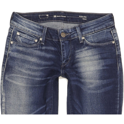 Levi's Demi Curve Women Blue Skinny Slim Stretch Jeans W26 L32