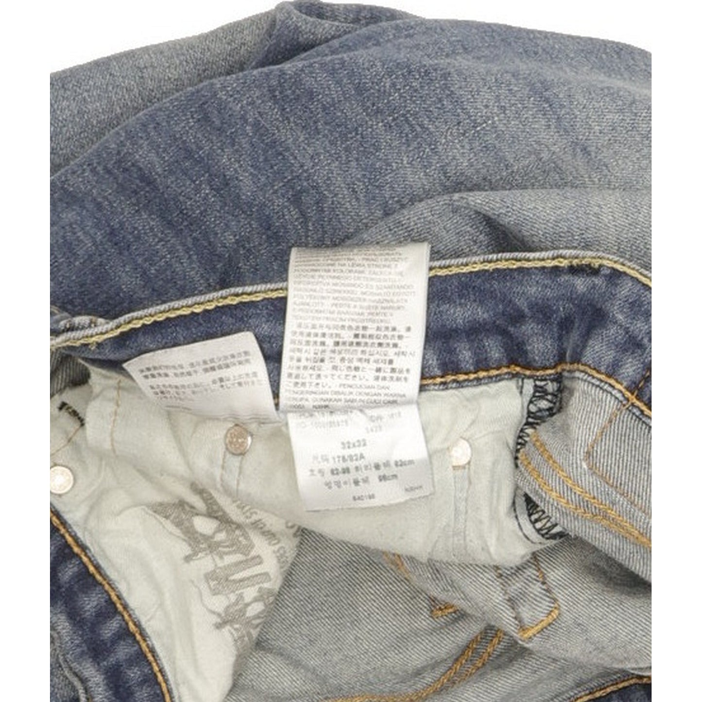 Levi's 541 Men Blue Straight Slim Stretch Jeans W32 L30