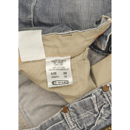 G-Star Studs Women Blue Bootcut Loose Jeans W29 L33