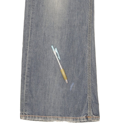 G-Star Studs Women Blue Bootcut Loose Jeans W29 L33