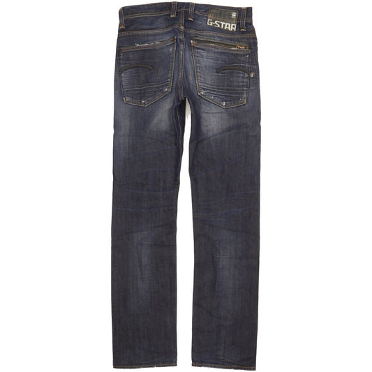 G-Star Attacc Men Blue Straight Regular Jeans W31 L34