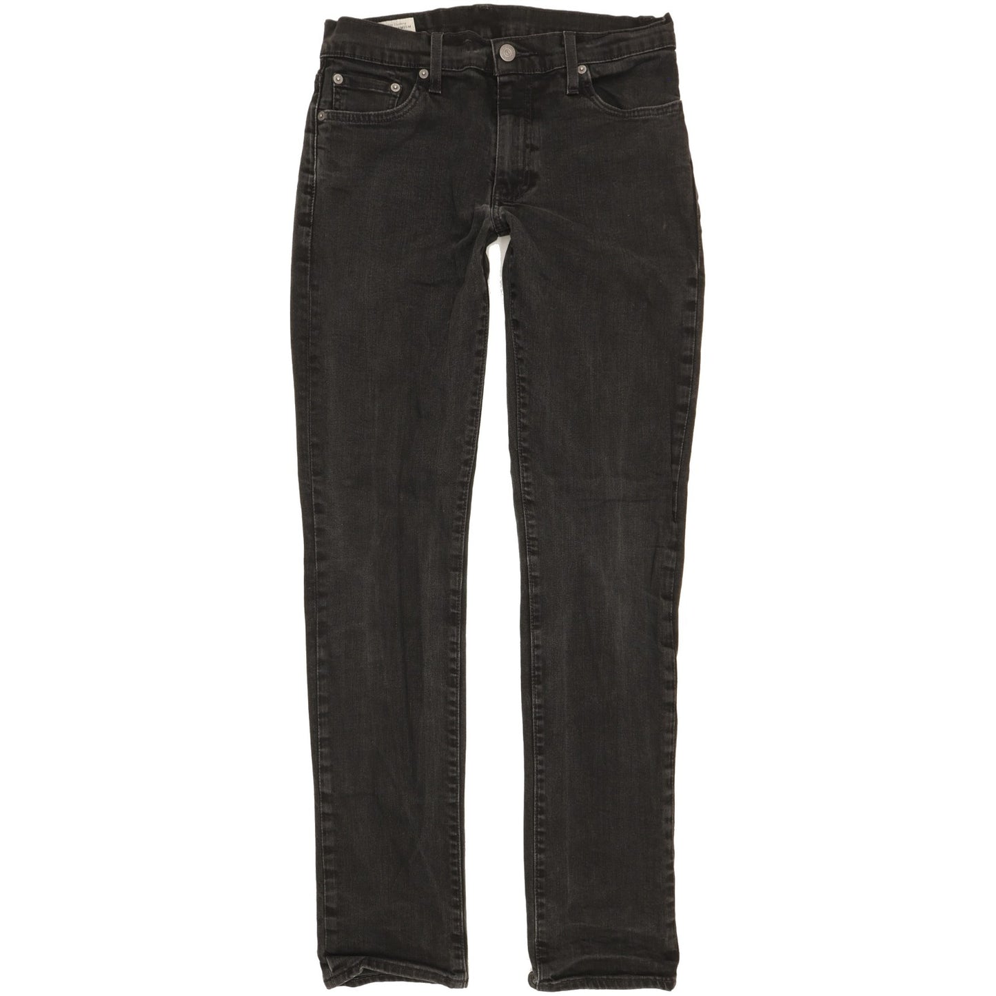 Levi's 511 Men Black Straight Slim Stretch Jeans W30 L32