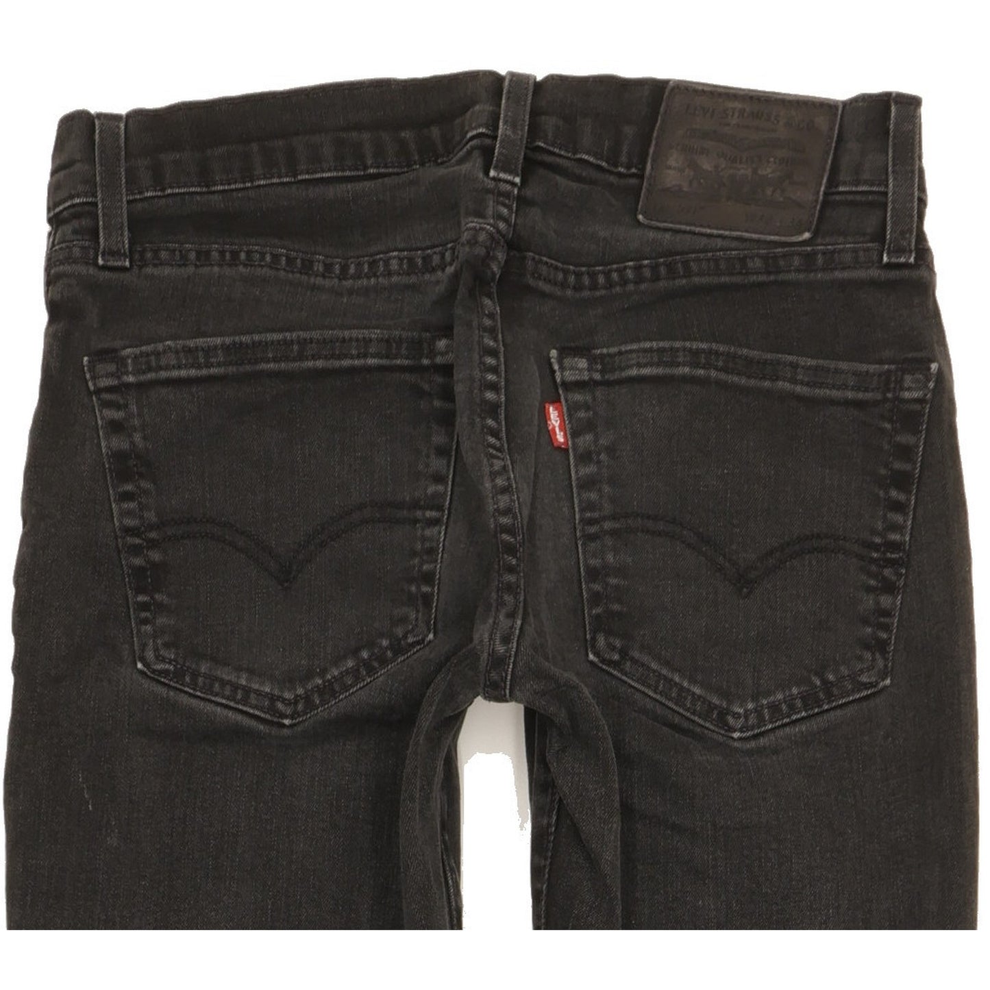Levi's 511 Men Black Straight Slim Stretch Jeans W30 L32