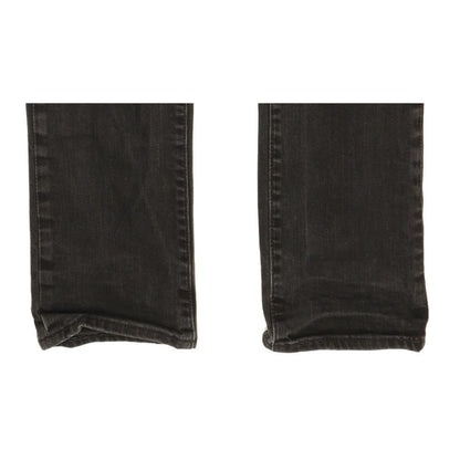 Levi's 511 Men Black Straight Slim Stretch Jeans W30 L32