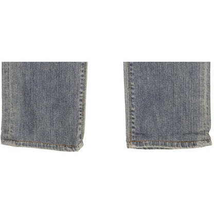 Levi's 571 Women Blue Straight Slim Stretch Jeans W25 L30