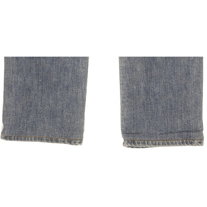 Levi's 571 Women Blue Straight Slim Stretch Jeans W25 L30