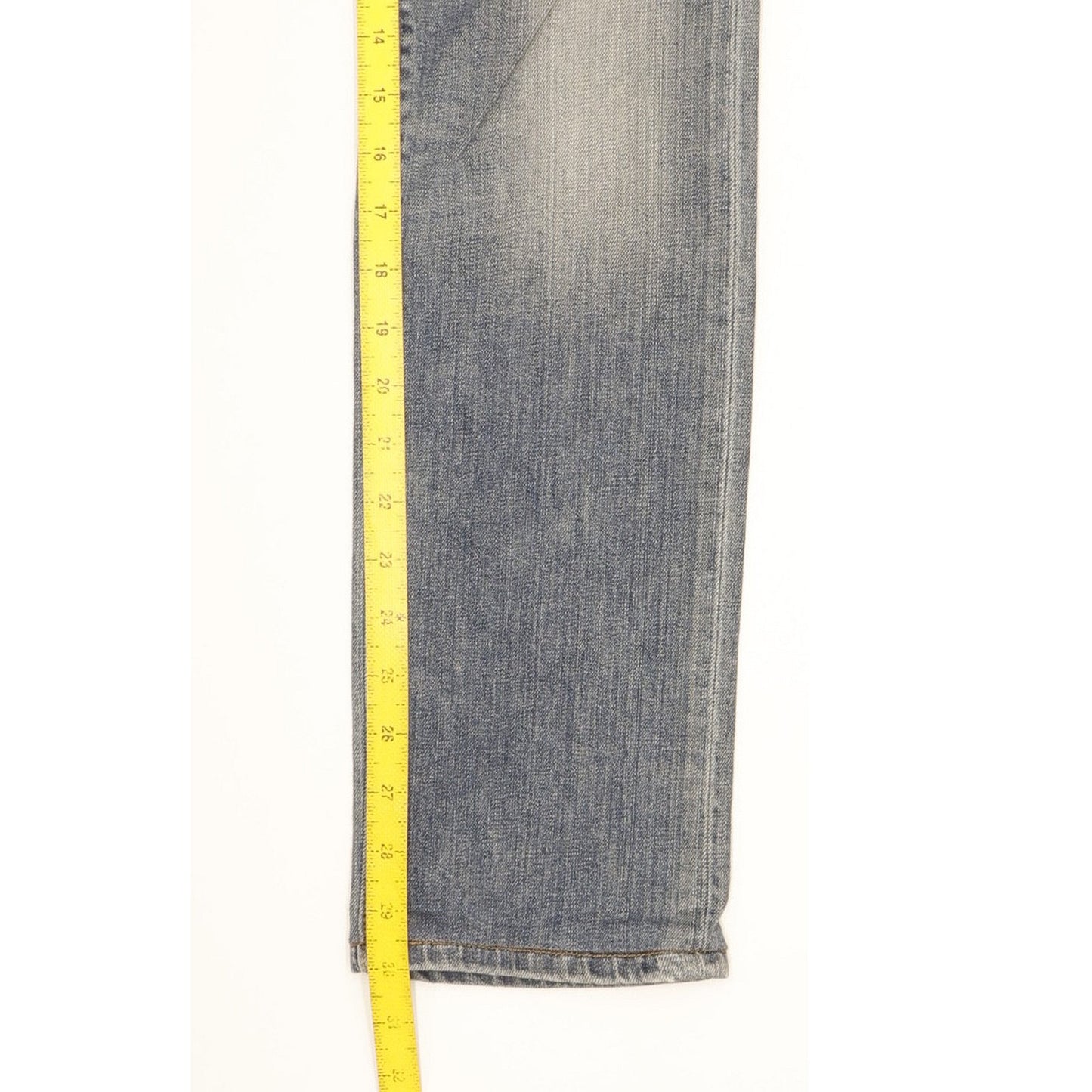 Levi's 571 Women Blue Straight Slim Stretch Jeans W25 L30