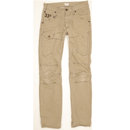 G-Star General 5620 3D Men Beige Tapered Slim Jeans W29 L33